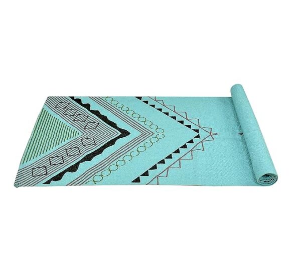 Yogafitt Anti-Skid Cotton Yoga Mat – Eco-Friendly, Sweat-Absorbent Exercise & Yoga Mat & Gym mat - Image 4