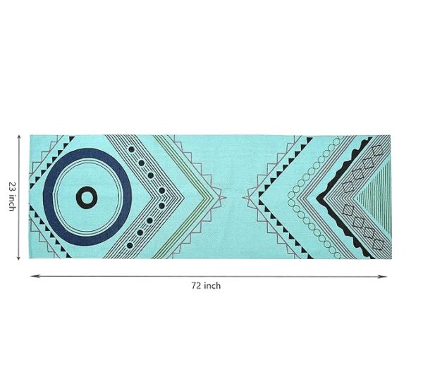 Yogafitt Anti-Skid Cotton Yoga Mat – Eco-Friendly, Sweat-Absorbent Exercise & Yoga Mat & Gym mat - Image 6